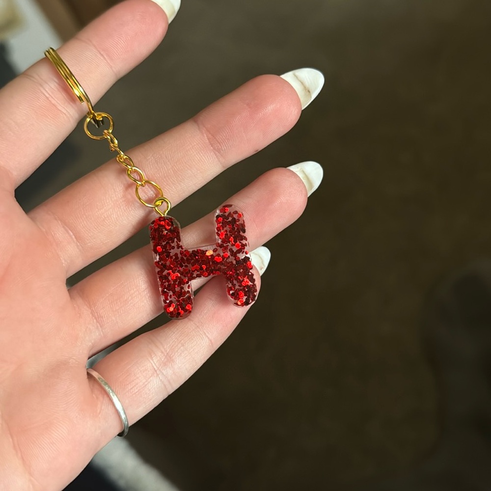 H keychain